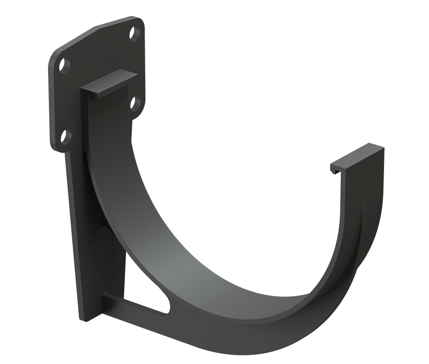 Кронштейн для желоба Docke Premium, цвет Графит купить в Белгороде
