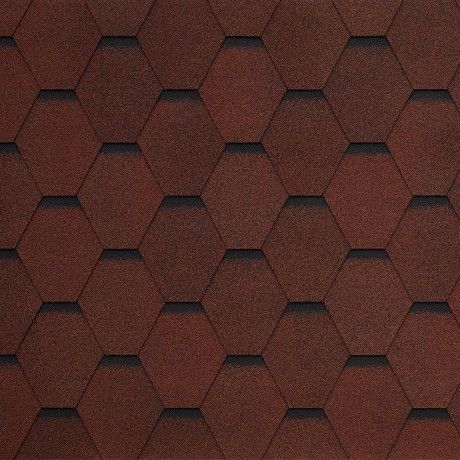 Гибкая черепица Tegola GARDA rosso 409 купить в Белгороде