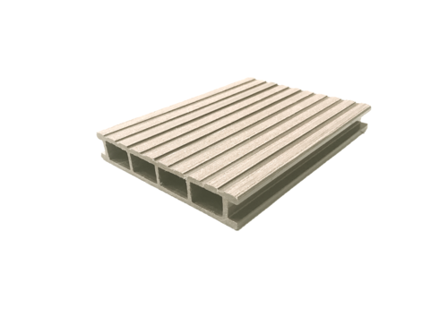 Террасная доска ECODECKING HIT из ДПК цвета Слоновая кость купить в Белгороде
