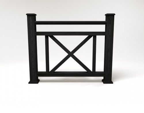 Ограждение из древесно-полимерного композита FG2 кварц купить в Белгороде