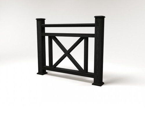 Ограждение из древесно-полимерного композита FG2 кварц купить в Белгороде