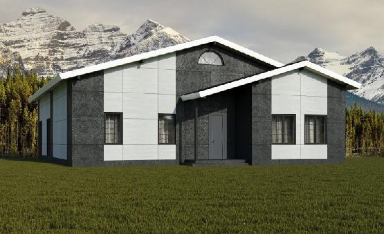 Фиброцементный сайдинг Roofas Board Stone Цвет Антрацит купить в Белгороде
