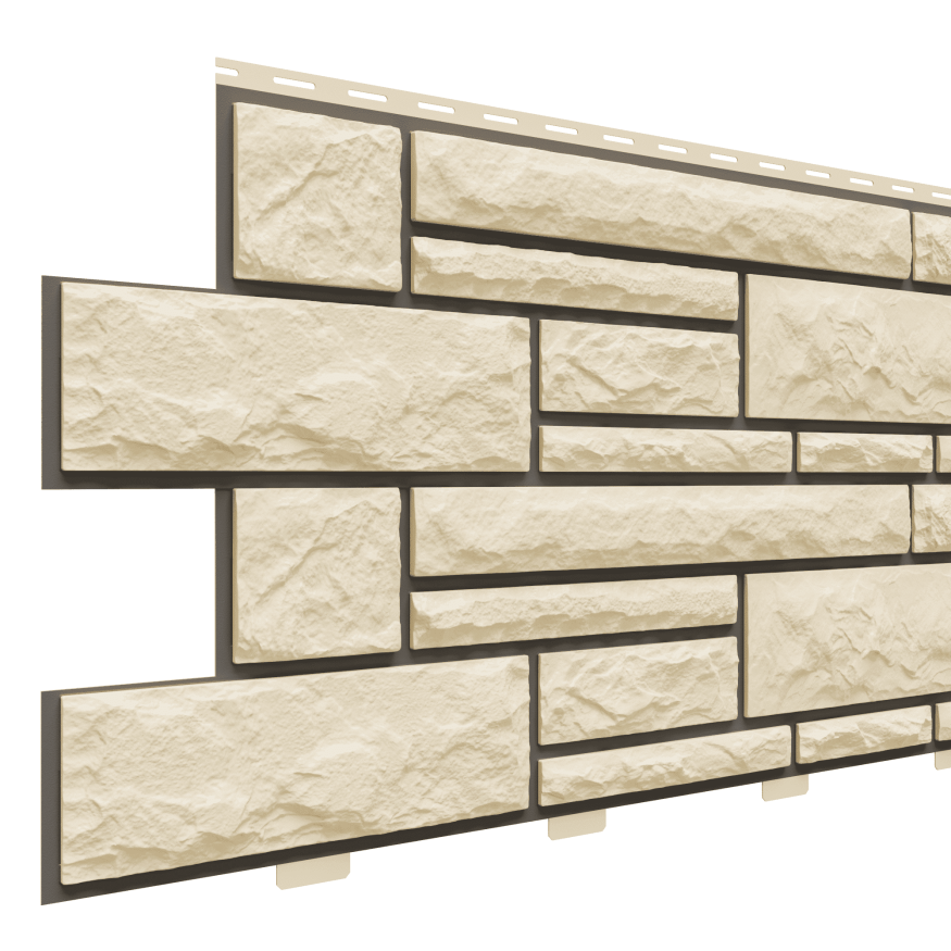 Фасадные панели Доломит, Брусчатка Доломит, Бежевый 2000 мм купить в Белгороде