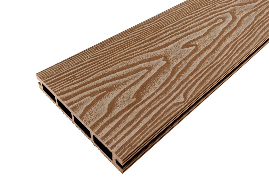 Террасная доска Holzhof, NauticPrime (Light) Esthetic Wood, Коричневый купить в Белгороде