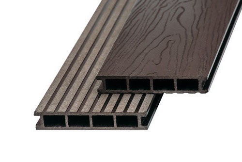 Террасная доска из ДПК ECODECKING HIT в цвете Венге купить в Белгороде