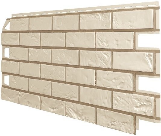 Фасадная панель VOX Vilo Brick Цвет слоновой кости купить в Белгороде