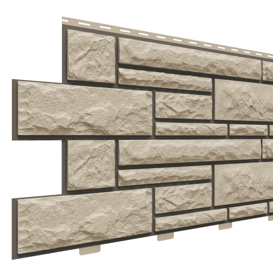 Фасадные панели Доломит, Брусчатка Доломит, Сандал 2000 мм купить в Белгороде