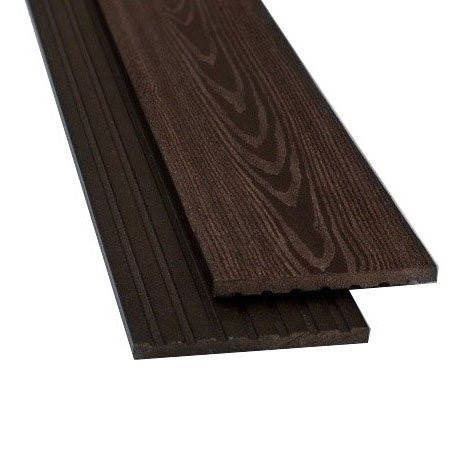 Заборная доска из ДПК ECODECKING Цвет Кофе купить в Белгороде