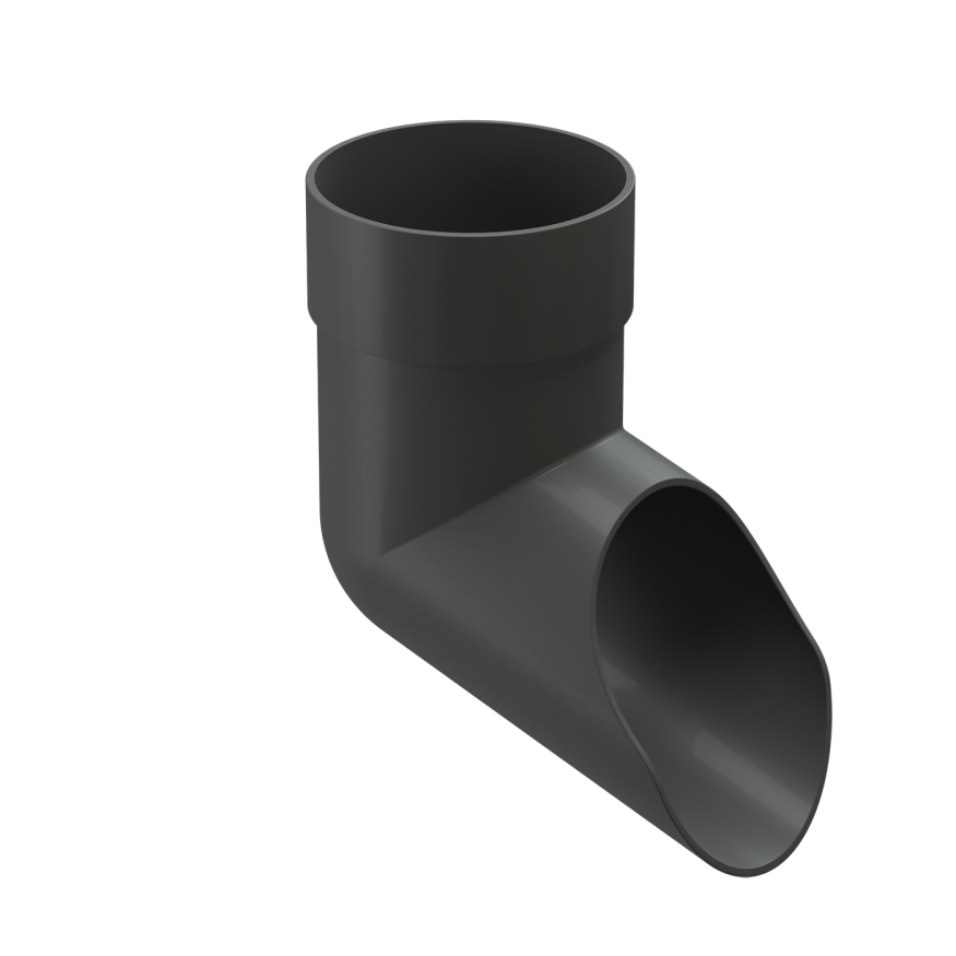 Наконечник для водостока Docke Premium, цвет графит купить в Белгороде