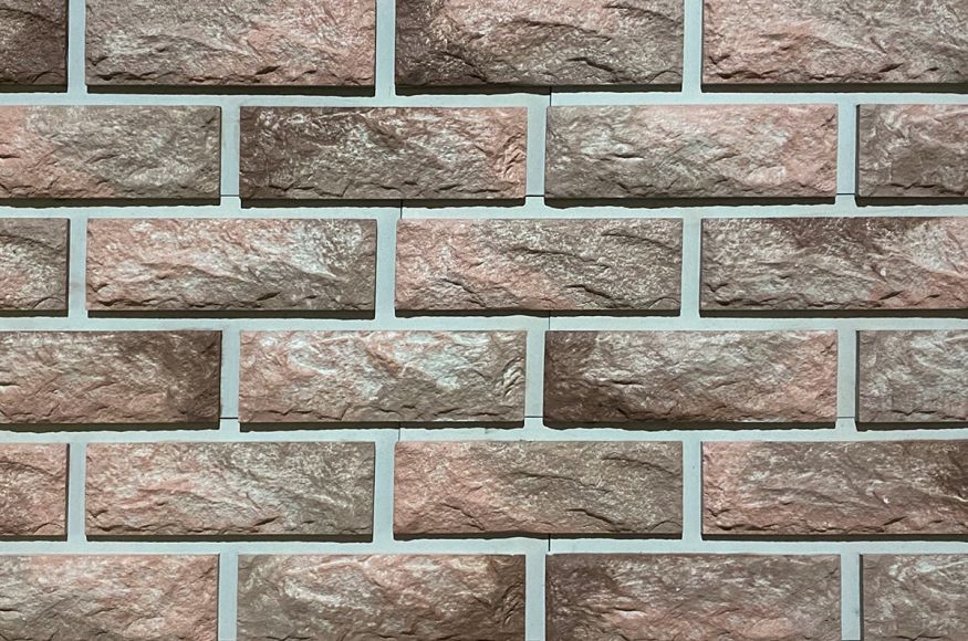 Фиброцементные панели КАНЬОН Сколотый кирпич - 41 купить в Белгороде