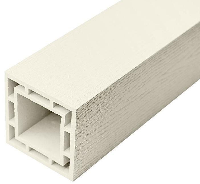 Столб FAYNAG ДПК WOOD цвет слоновая кость купить в Белгороде