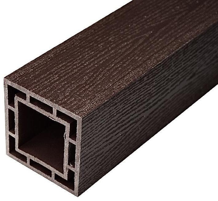 Столб FAYNAG ДПК WOOD коричневый купить в Белгороде