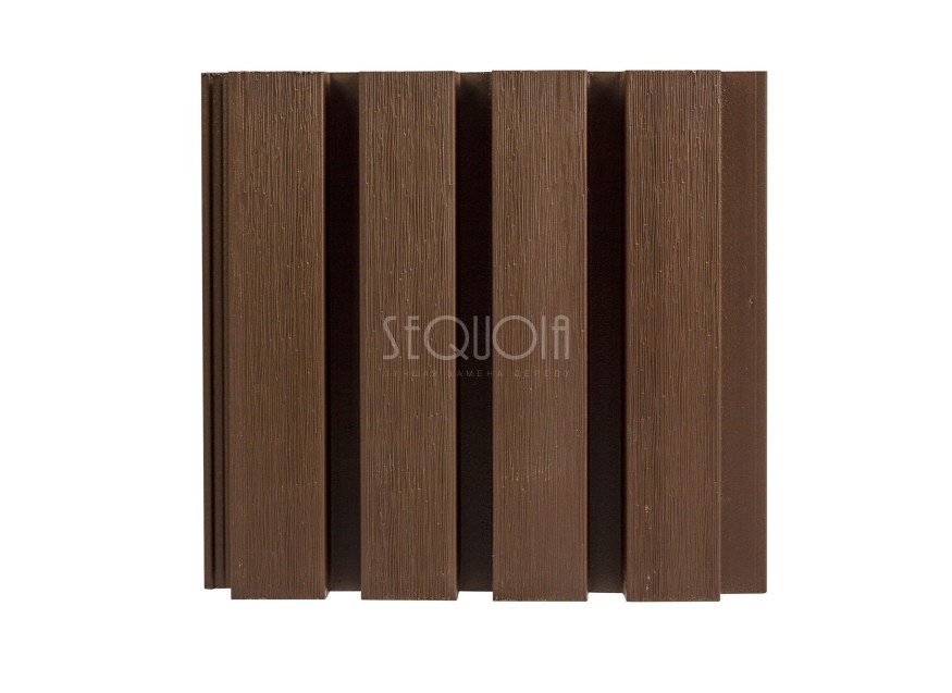 Доска фасадная SEQUOIA co-extrusion Коричневая купить в Белгороде