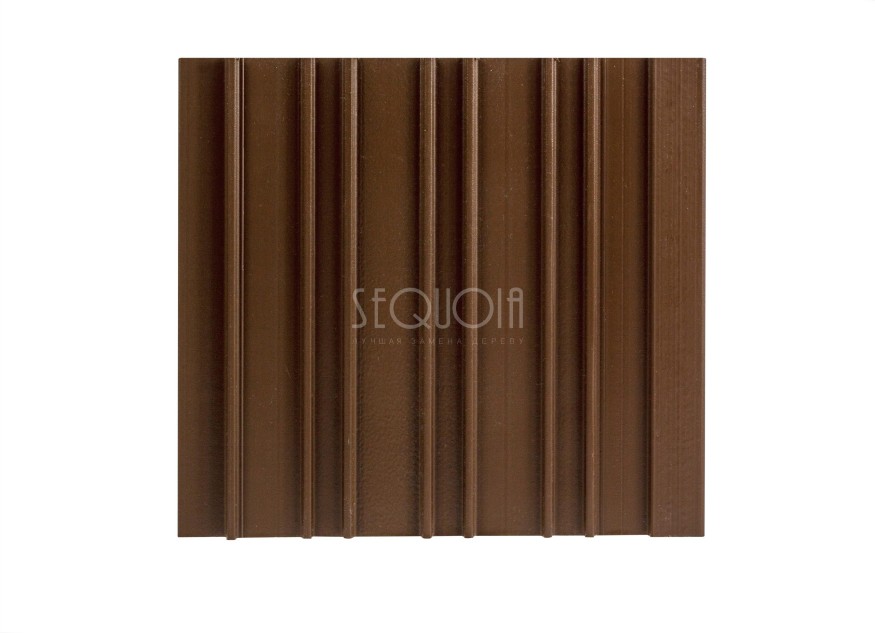 Доска фасадная SEQUOIA co-extrusion Коричневая купить в Белгороде