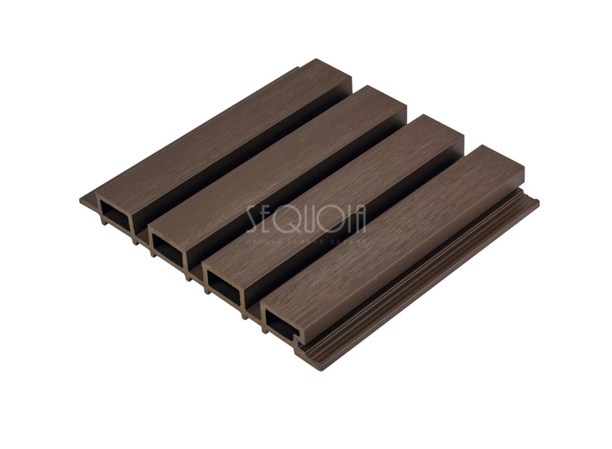 Доска фасадная SEQUOIA co-extrusion Коричневая купить в Белгороде