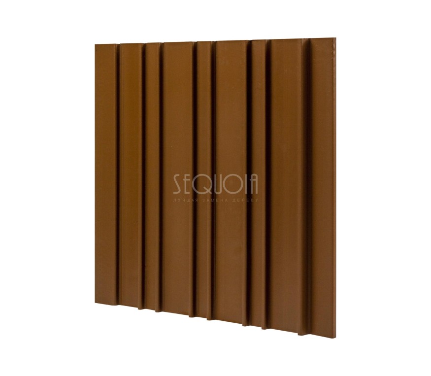 Доска фасадная SEQUOIA co-extrusion Светло-коричневая купить в Белгороде