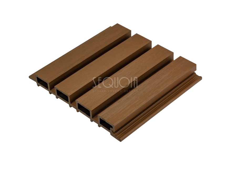 Доска фасадная SEQUOIA co-extrusion Светло-коричневая купить в Белгороде