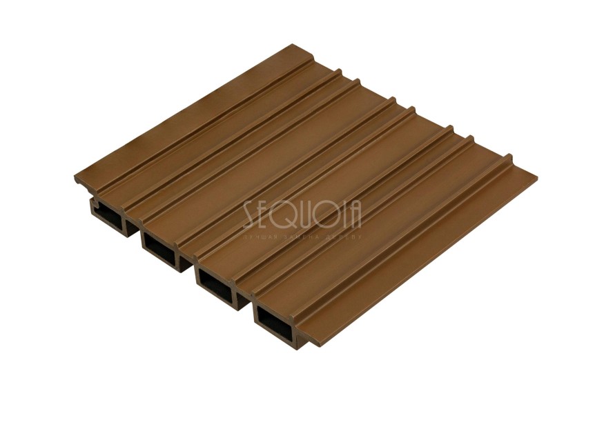 Доска фасадная SEQUOIA co-extrusion Светло-коричневая купить в Белгороде