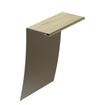 Универсальный профиль для окон 89/254 мм Docke, Рябина