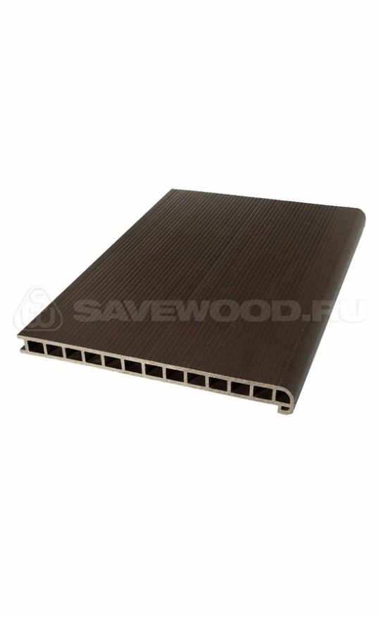Ступень из ДПК SaveWood, SW Radix, Темно-коричневый купить в Белгороде