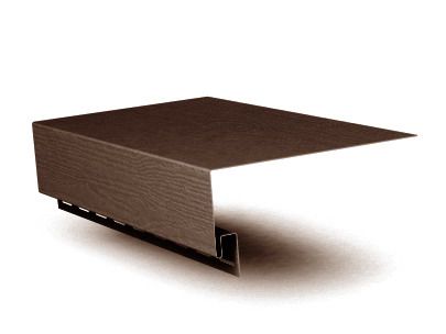 Широкая околооконная планка Grand Line (Я Фасад) Темный дуб купить в Белгороде