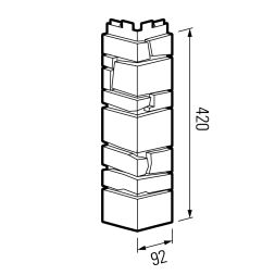 Угол наружный ТЕХНОНИКОЛЬ Камень, Умбрия