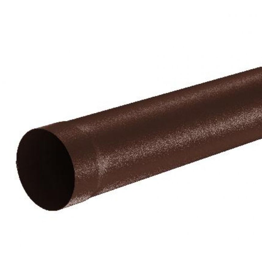 Водосточная труба Aquasystem, RAL 8017 Коричневый матовый, длина 1.00 м, размер 150/100. купить в Белгороде
