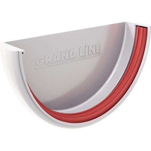 Заглушка для желоба Grand Line, белого цвета. купить в Белгороде