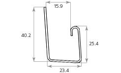 J-профиль Tecos Ardennes Кофе с молоком купить в Белгороде