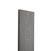 Террасная доска Экодекинг Топ полнотелая, Серый