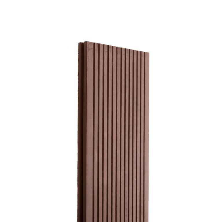 Террасная доска Экодекинг Топ полнотелая, Шоколад купить в Белгороде