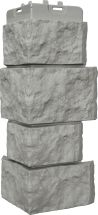Угол наружный Grand Line, Дикий камень Classic, Серый