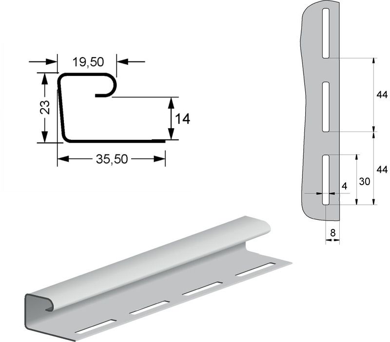 J-Профиль Grand Line Tundra Кленовый купить в Белгороде