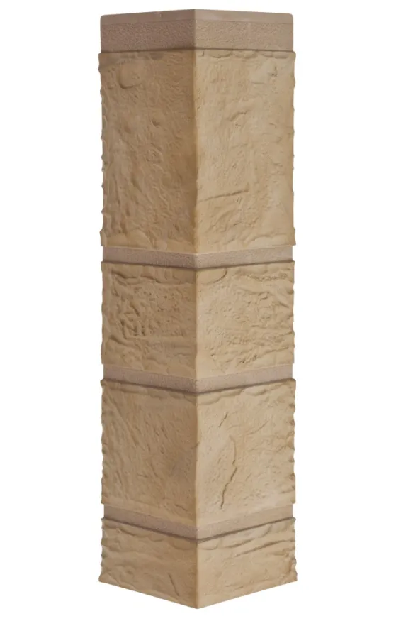 Наружный угол Альта-Профиль Камень Желтый купить в Белгороде