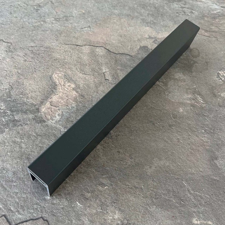 Алюминиевый П-профиль EasyDecking Черное дерево купить в Белгороде