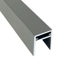 Алюминиевый П-профиль EasyDecking Серый