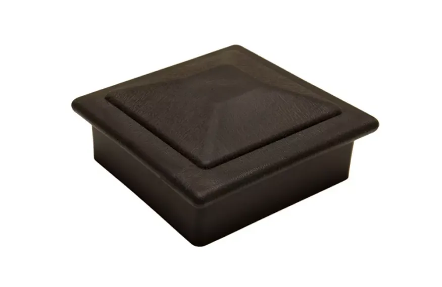 Крышка верхняя ПВХ для столба 125х125 Deckart Графит купить в Белгороде