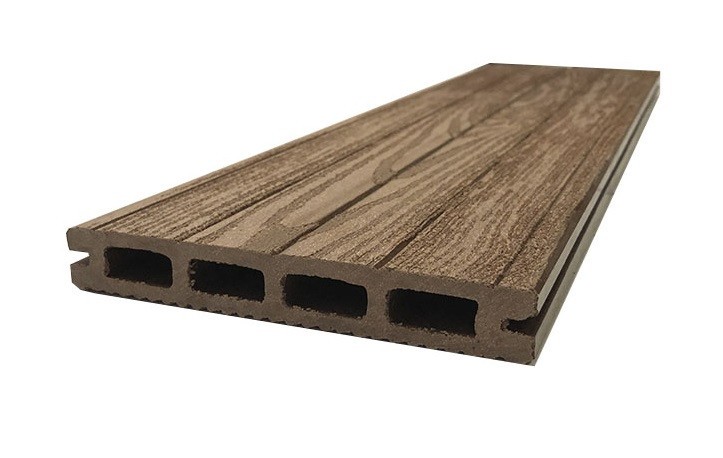 Доска террасная NanoWood «Standart» Derevo двухсторонняя - Шоколадный 150×26 купить в Белгороде