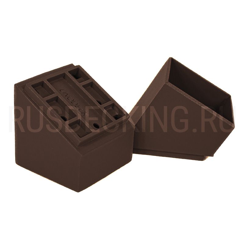 Крепление балясины наклонное RusDecking Unodeck Венге купить в Белгороде
