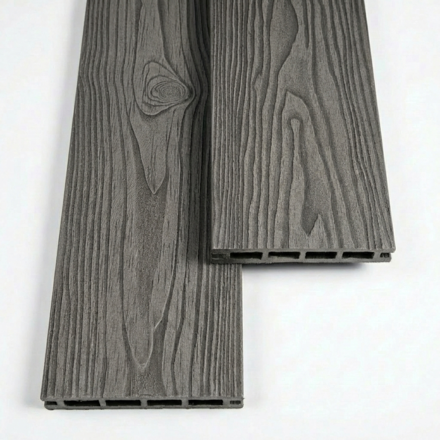 Террасная доска ДПК GardenParkett Табула, Серый купить в Белгороде