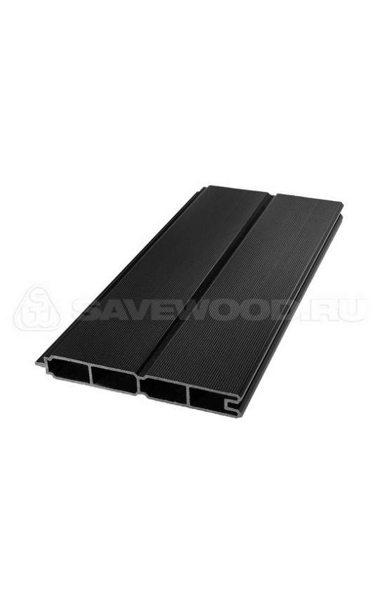 Забор из ДПК Savewood, SW Agger глянцевый, Черный купить в Белгороде
