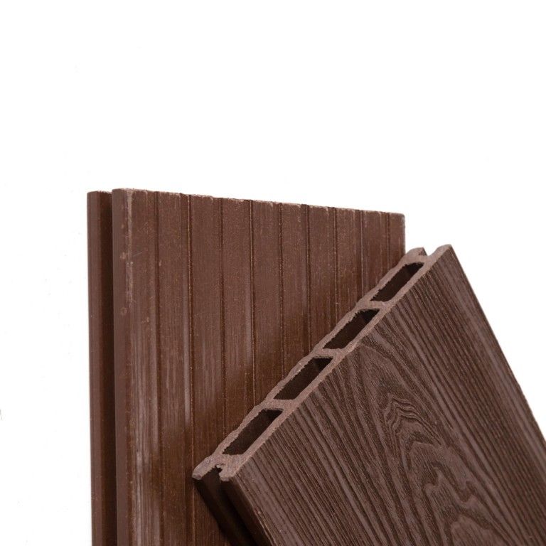 Террасная доска Ecodecking Комфорт 3D Шоколад купить в Белгороде