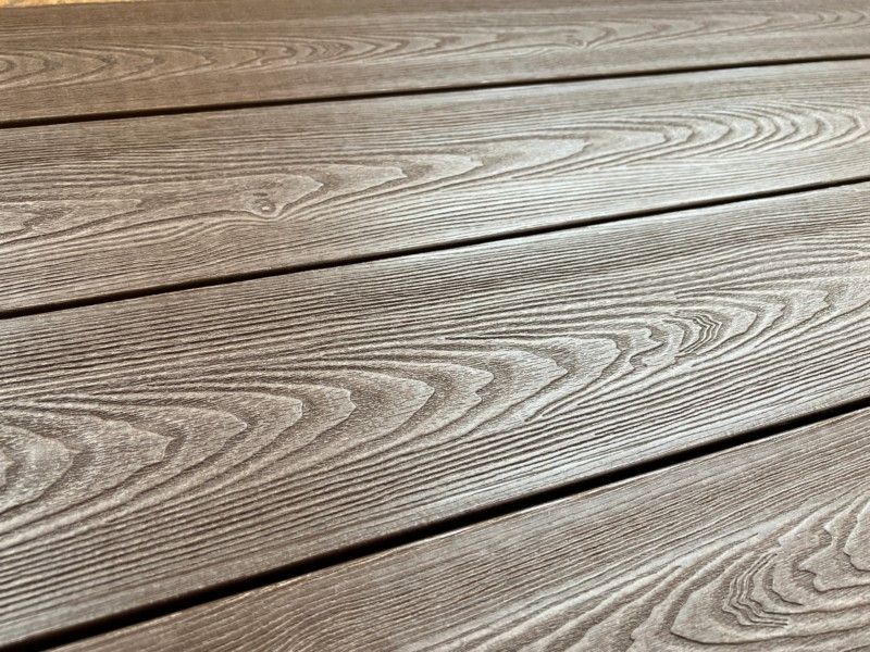 Террасная доска Ecodecking Комфорт 3D Шоколад купить в Белгороде