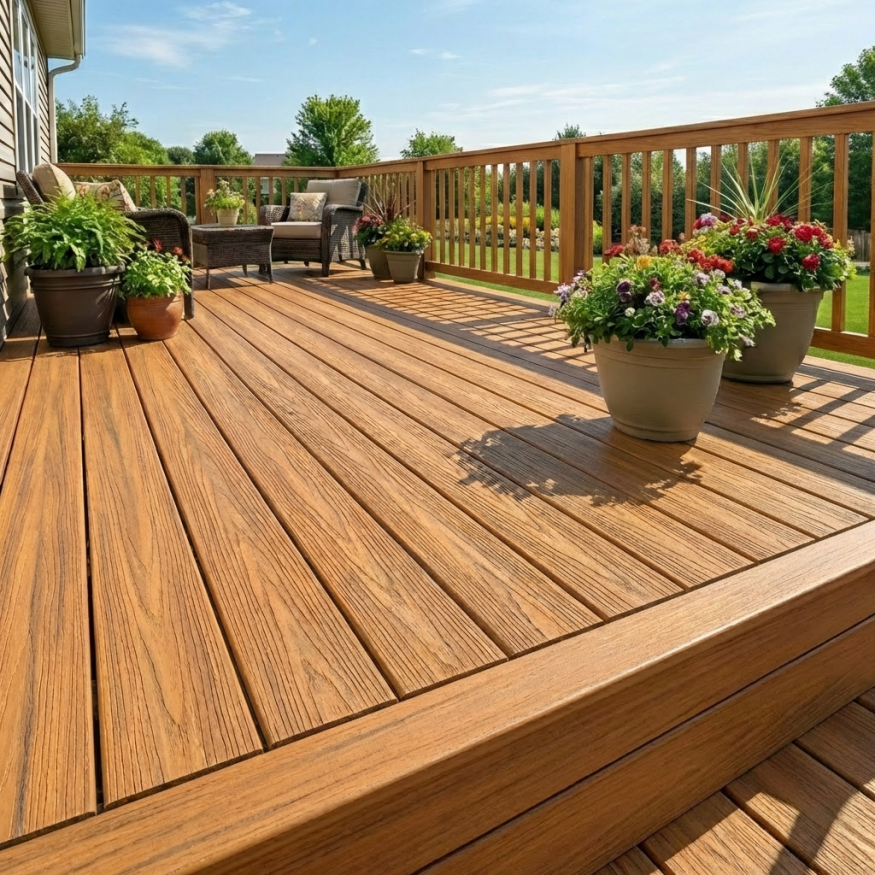 Террасная доска ДПК GardenParkett Табула, Бук купить в Белгороде