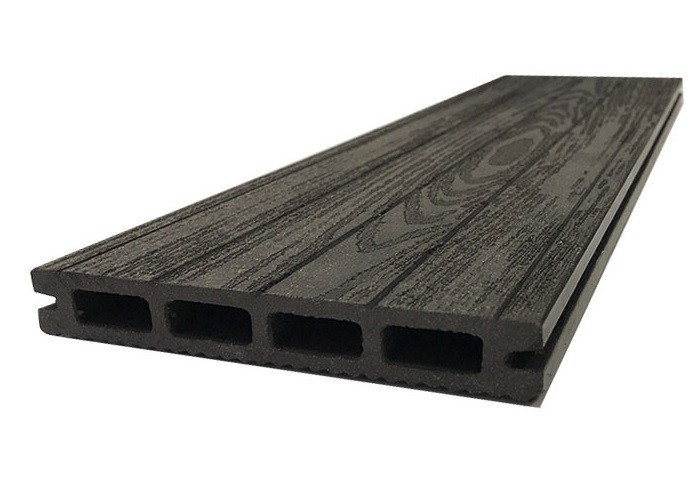 Доска террасная NanoWood «Standart» Derevo двухсторонняя - Антрацит 150×26 см купить в Белгороде
