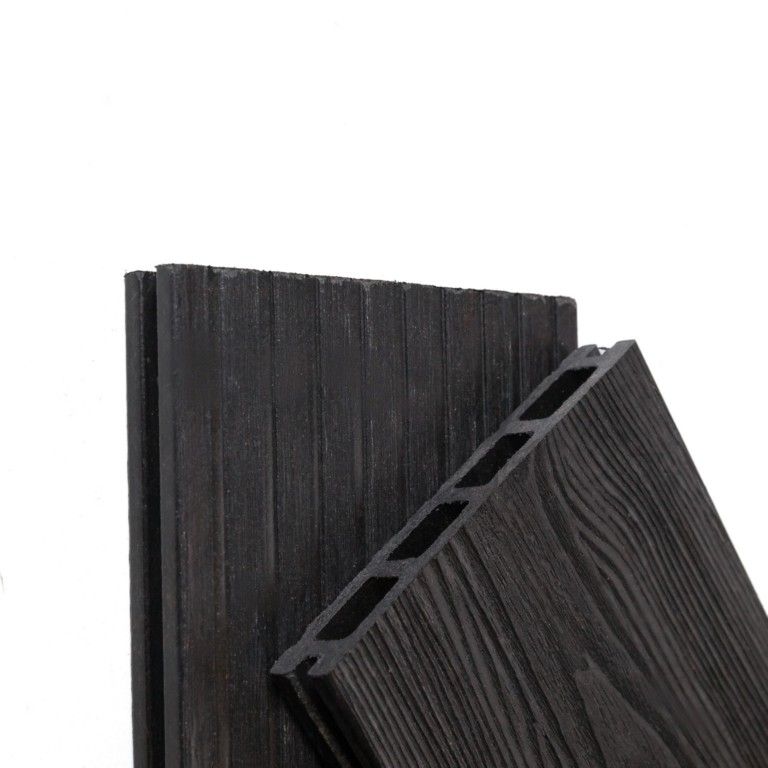 Террасная доска Ecodecking Комфорт 3D Графит купить в Белгороде