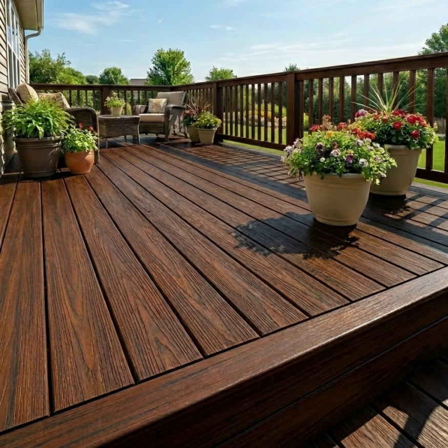 Террасная доска ДПК GardenParkett Табула, Венге купить в Белгороде