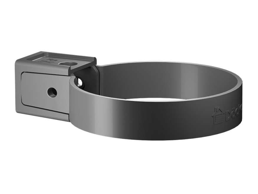 Универсальный хомут Docke Premium в цвете графит купить в Белгороде