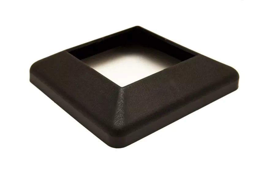 Крышка нижняя ПВХ для столба 125х125 Deckart Графит купить в Белгороде