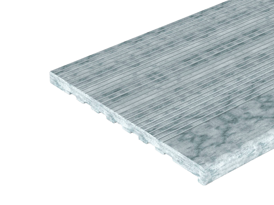 Ступени из ДПК WOODVEX Select Colorite Бело-серый купить в Белгороде